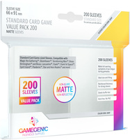 Gamegenic: Matte Value Sleeving Pack (66x91 mm) 200 sztuk