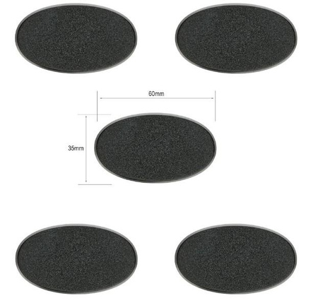 Citadel 60x35mm Oval Bases