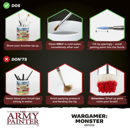 The Army Painter - Hobby Starter Brush Set