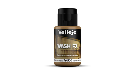 Vallejo: 76.520 - Wash FX - Dark Khaki Green (35 ml)