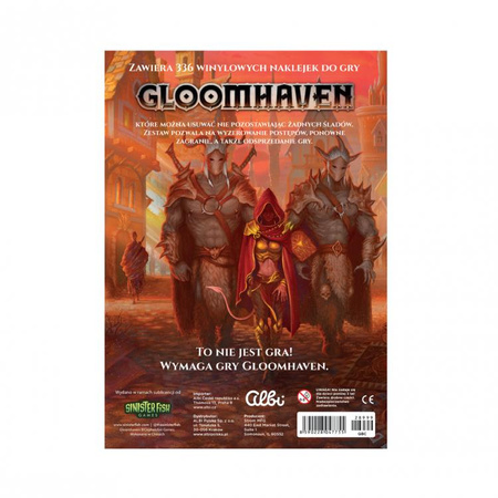 Gloomhaven Stickers (ZESTAW NAKLEJEK)