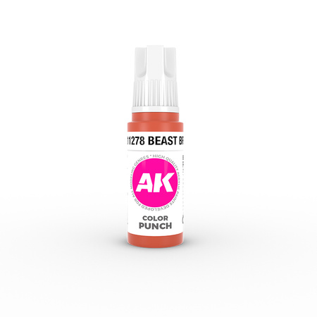 AK 3GEN Acrylics - Color Punch - Beast Brown 17 ml