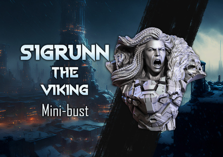 Sigrunn from V.I.K.I.N.G.S - Mini Bust