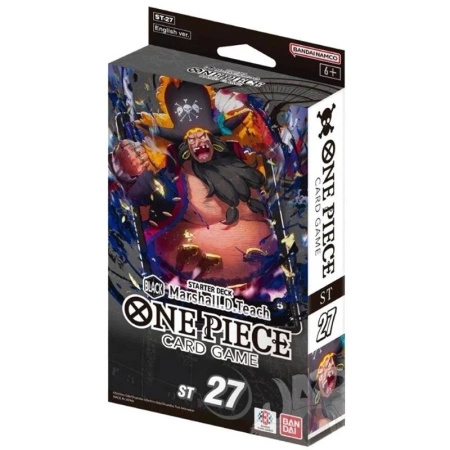 One Piece: The Card Game - Starter Deck - BLACK Marshall.D.Teach - [ST-27]