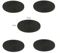 Citadel 75x42mm Oval Bases