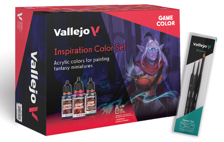 Vallejo Game Color Inspiration Color Set - Zestaw 48 farb