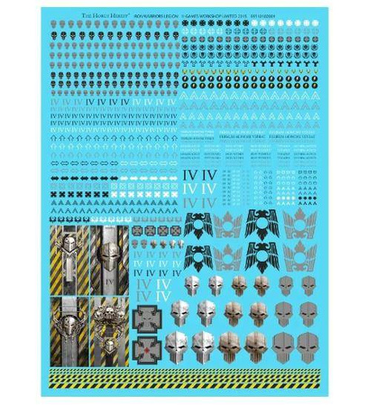 Iron Warriors Legion Transfer Sheet
