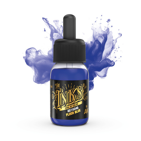 AK Interactive - The INKS – Fluor Blue