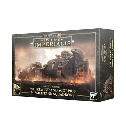 Legion Imperialis: Whirlwind/Scorpius Missile Tank Squadrons