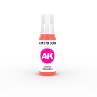 AK 3GEN Acrylics - Color Punch - Sun Red 17 ml