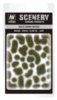 Vallejo: Scenery - Wild Dark Moss (2 mm)x35