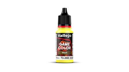 Vallejo: 73.208 - Game Color - Wash - Yellow (18 ml)