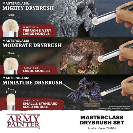 The Army Painter: Masterclass Drybrush Set