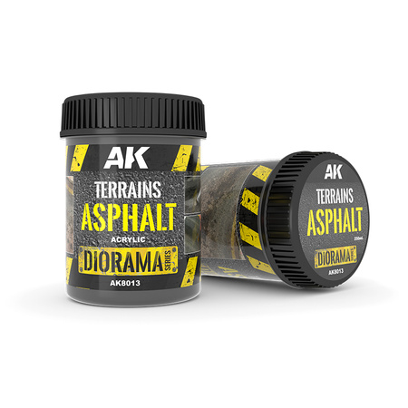 AK: TERRAINS ASPHALT - 250ml (Acrylic)