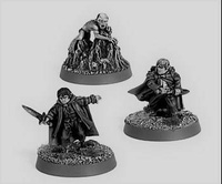 The Fellowship: Frodo Baggins, Samwise Gamgee and Gollum in Emy