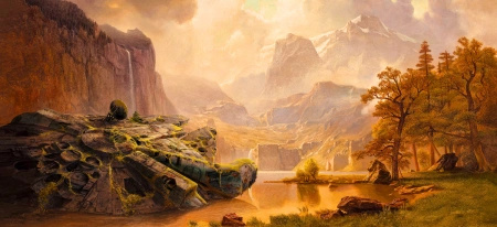 Mata do gier 90x40cm - Millenium Falke - Kraken Wargames