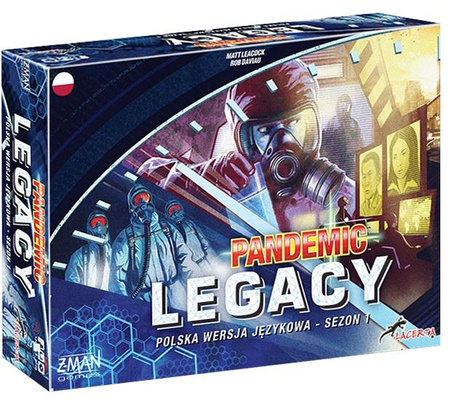Pandemic Legacy - sezon 1 (edycja niebieska)
