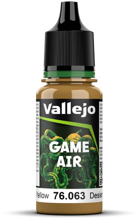 Vallejo: 76.063 - Game Air - Desert Yellow (18 ml)