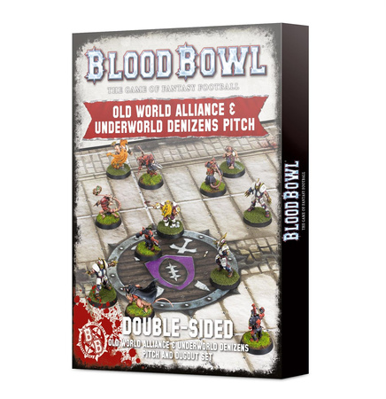 Blood Bowl: Old World & Underground  Pitch and Dugouts