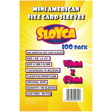 SLOYCA Mini American (41x63 mm) 100 szt