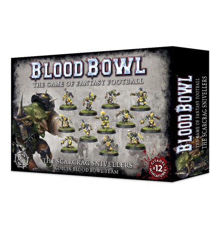 Blood Bowl: Scarcrag Snivellers / Goblin Team