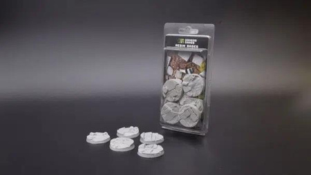 Gamers Grass: Resin Bases- Temple- Round 40mm (x5)