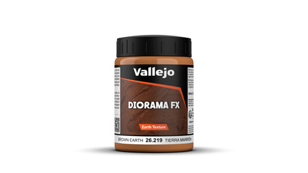 Vallejo: 26.219 - Diorama FX - Earth Textures - Brown Earth (200 ml)