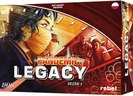 Pandemic Legacy: Sezon 1 (edycja czerwona)