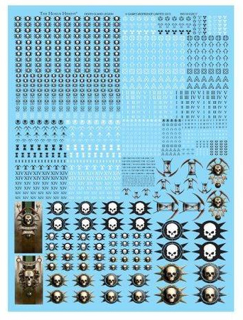 Death Guard Legion Transfer Sheet