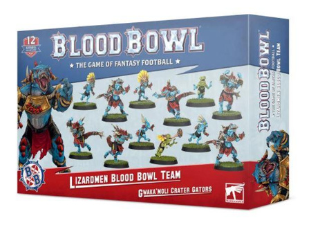 Blood Bowl: Gwaka'moli Crater Gators / Lizardmen Team