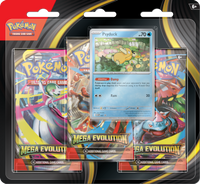 Pokémon TCG: Mega Evolution - 3-Pack Blister (losowy)