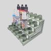 Modeling paint stand - 20 slots - 3D printing (Olive)