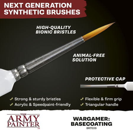 The Army Painter: Hobby Brush - Basecoating Brush
