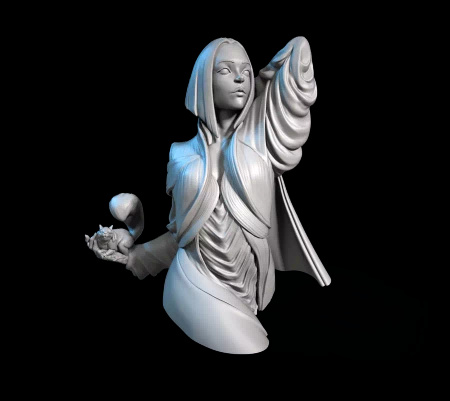 Astrid The Volva 1:10 Bust