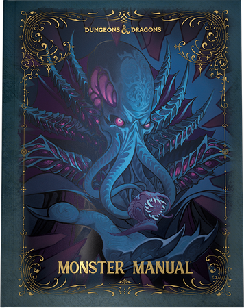 Dungeons & Dragons: Monster Manual (2024) - Alternate-Art Cover