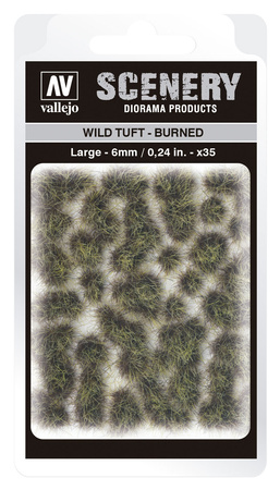 Vallejo: Scenery - Wild Tuft - Burned (6 mm)x35