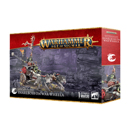 Gloomspite Gitz: Snarlboss on War-Wheela