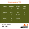 AK 3GEN Acrylics: Alga Green 17ml