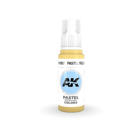 AK 3GEN Acrylics: Pastel Yellow 17ml