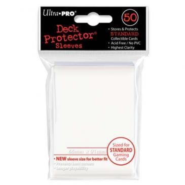 Ultra Pro Gloss Sleeves - White 50 szt