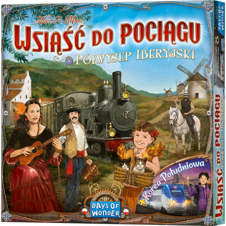 Wsiąść do Pociągu: Półwysep Iberyjski i Korea Południowa