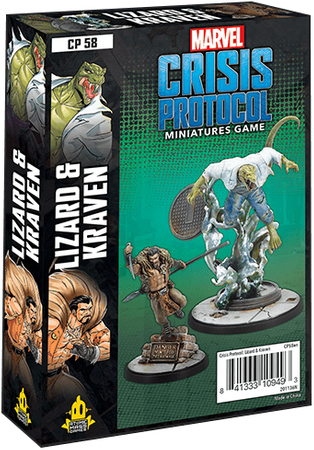 Marvel: Crisis Protocol - Lizard & Kraven