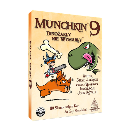 Munchkin 9 - Dinożarły Nie Wymarły