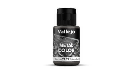 Vallejo: 77.721 - Metal Color - Burnt Iron (32 ml)