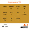 AK 3GEN Acrylics: Ocher 17ml