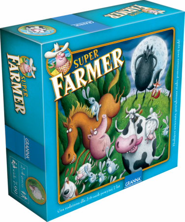 Superfarmer Deluxe Drewniane figurki GRANNA