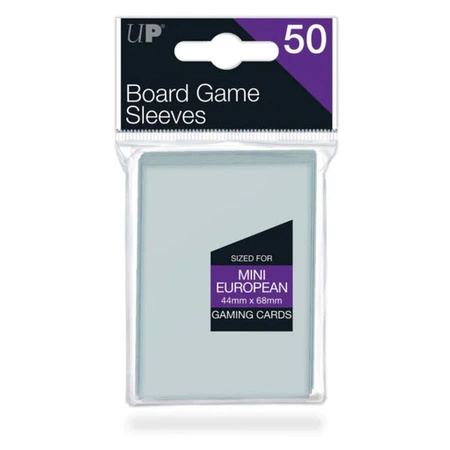 Ultra Pro Mini European Sleeves 44mm x 68mm - 50 sztuk