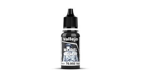 Vallejo: 70.950 - Model Color - Black (18 ml)