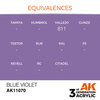 AK 3GEN Acrylics: Blue Violet 17ml