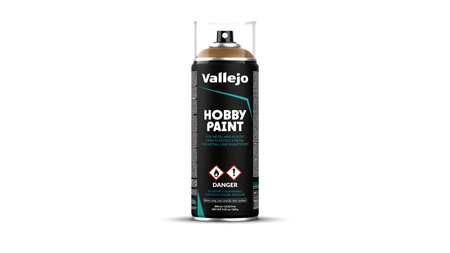 Vallejo: 28.014 - Hobby Paint Spray - Leather Brown (400 ml)